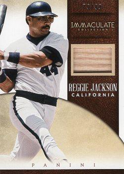 2014 Panini Immaculate Collection - Immaculate Singles Memorabilia #26 Reggie Jackson Front