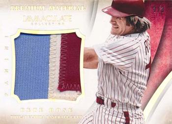 2014 Panini Immaculate Collection - Premium Material Prime #29 Pete Rose Front
