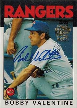 2004 Topps All-Time Fan Favorites - Autographs #FFA-BV Bobby Valentine Front