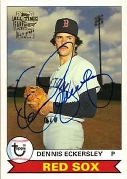 2004 Topps All-Time Fan Favorites - Autographs #FFA-DEC Dennis Eckersley Front