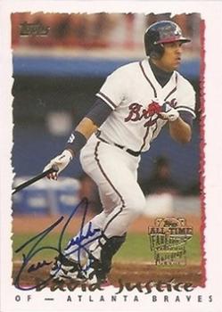 2004 Topps All-Time Fan Favorites - Autographs #FFA-DJ David Justice Front