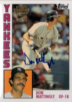 2004 Topps All-Time Fan Favorites - Autographs #FFA-DON Don Mattingly Front
