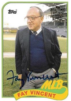 2004 Topps All-Time Fan Favorites - Autographs #FFA-FVI Fay Vincent Front