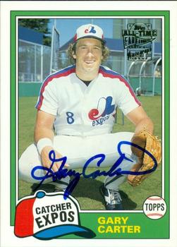 2004 Topps All-Time Fan Favorites - Autographs #FFA-GC Gary Carter Front