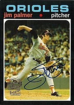 2004 Topps All-Time Fan Favorites - Autographs #FFA-JP Jim Palmer Front