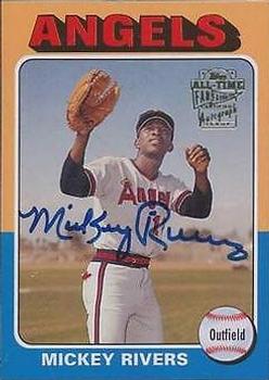 2004 Topps All-Time Fan Favorites - Autographs #FFA-MR Mickey Rivers Front