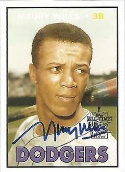 2004 Topps All-Time Fan Favorites - Autographs #FFA-MW Maury Wills Front