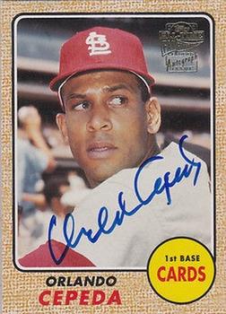 2004 Topps All-Time Fan Favorites - Autographs #FFA-OC Orlando Cepeda Front