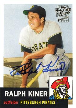 2004 Topps All-Time Fan Favorites - Autographs #FFA-RK Ralph Kiner Front