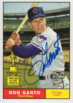 2004 Topps All-Time Fan Favorites - Autographs #FFA-RS Ron Santo Front