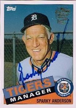 2004 Topps All-Time Fan Favorites - Autographs #FFA-SA Sparky Anderson Front