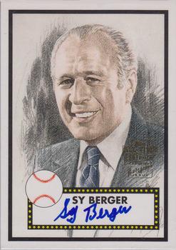 2004 Topps All-Time Fan Favorites - Autographs #FFA-SB Sy Berger Front