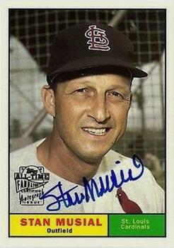 2004 Topps All-Time Fan Favorites - Autographs #FFA-SM Stan Musial Front
