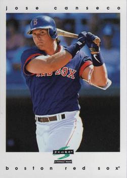 1997 Score #170 Jose Canseco Front