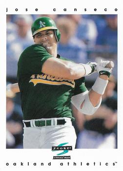 1997 Score #360 Jose Canseco Front