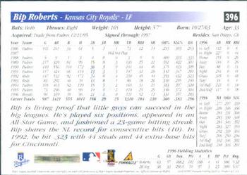 1997 Score #396 Bip Roberts Back