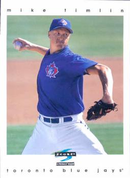 1997 Score #411 Mike Timlin Front