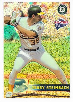 2004 Topps All-Time Fan Favorites - Refractors #39 Terry Steinbach Front