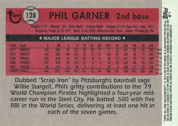 2004 Topps All-Time Fan Favorites - Refractors #128 Phil Garner Back