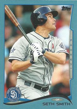 2014 Topps Update - Walmart Blue Border #US-81 Seth Smith Front