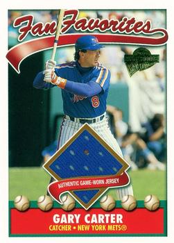 2004 Topps All-Time Fan Favorites - Relics #FFR-GC Gary Carter Front