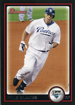 2010 Bowman #119 Kyle Blanks Front