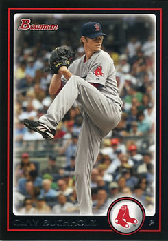 2010 Bowman #126 Clay Buchholz Front
