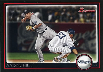 2010 Bowman #173 Aaron Hill Front