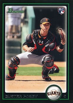 2010 Bowman #208 Buster Posey Front