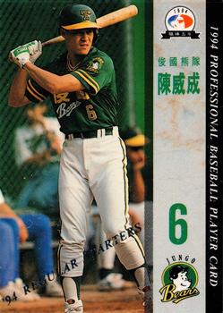 1994 CPBL #153 Wei-Cheng Chen Front