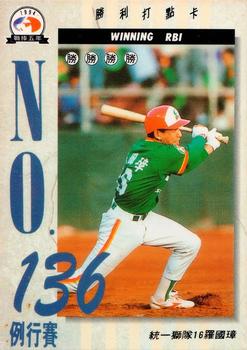 1994 CPBL #371 Kuo-Chang Luo Front