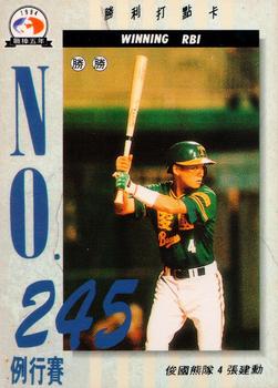 1994 CPBL #480 Chien-Hsun Chang Front