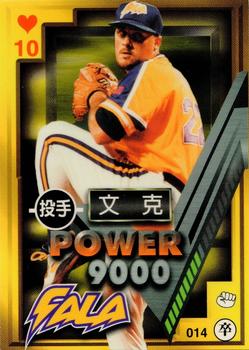 1997 Taiwan Major League Power Card #014 Ken Winkle Front