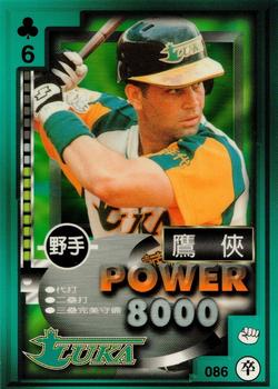 1997 Taiwan Major League Power Card #086 Luis Iglesias Front