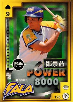 1997 Taiwan Major League Power Card #125 Ching-Yi Cheng Front