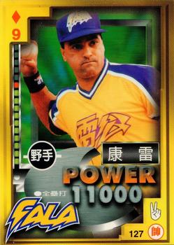 1997 Taiwan Major League Power Card #127 Angel Gonzalez Front