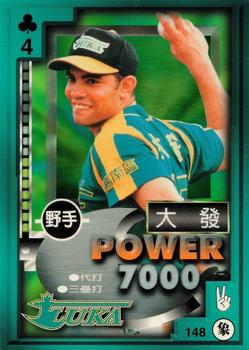 1997 Taiwan Major League Power Card #148 Ramon Tavarez Front