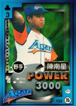 1997 Taiwan Major League Power Card #152 Nan-Hsing Chen Front