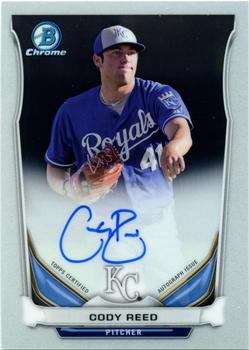 2014 Bowman Chrome - Prospect Autographs #BCAP-CR Cody Reed Front