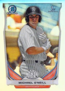 2014 Bowman Chrome - Prospects Refractors #BCP48 Michael O'Neill Front