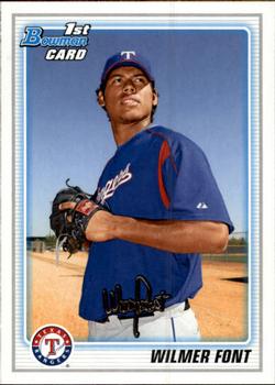 2010 Bowman - Prospects #BP87 Wilmer Font Front