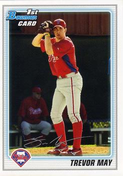 2010 Bowman - Prospects #BP36 Trevor May Front