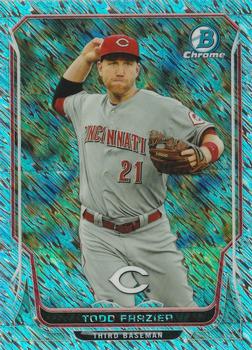 2014 Bowman Chrome - Shimmer Refractors #114 Todd Frazier Front