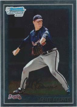 2010 Bowman - Chrome Prospects #BCP81 Caleb Brewer Front