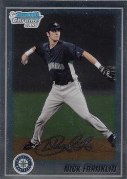 2010 Bowman - Chrome Prospects #BCP103 Nick Franklin Front