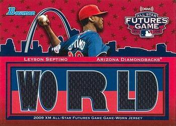 2010 Bowman - Futures Game Triple Relic #FG-LS Leyson Septimo Front