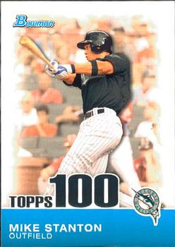 2010 Bowman - Topps 100 Prospects #TP5 Mike Stanton Front