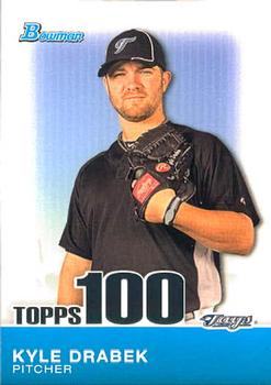 2010 Bowman - Topps 100 Prospects #TP7 Kyle Drabek Front