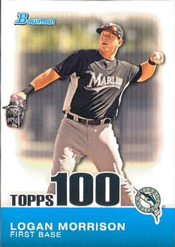 2010 Bowman - Topps 100 Prospects #TP27 Logan Morrison Front