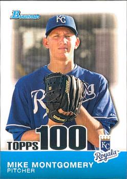 2010 Bowman - Topps 100 Prospects #TP33 Mike Montgomery Front